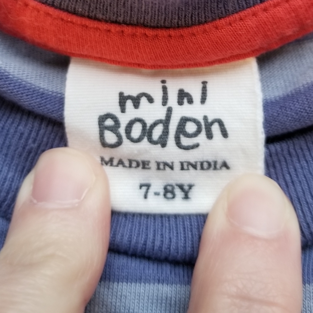 2010 like new Mini Boden striped shark - Picture 5 of 11